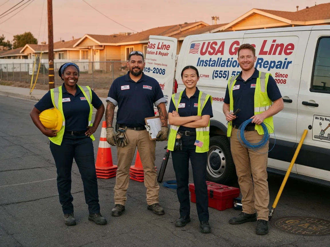 Gas Line Installation company in Garfield, NM